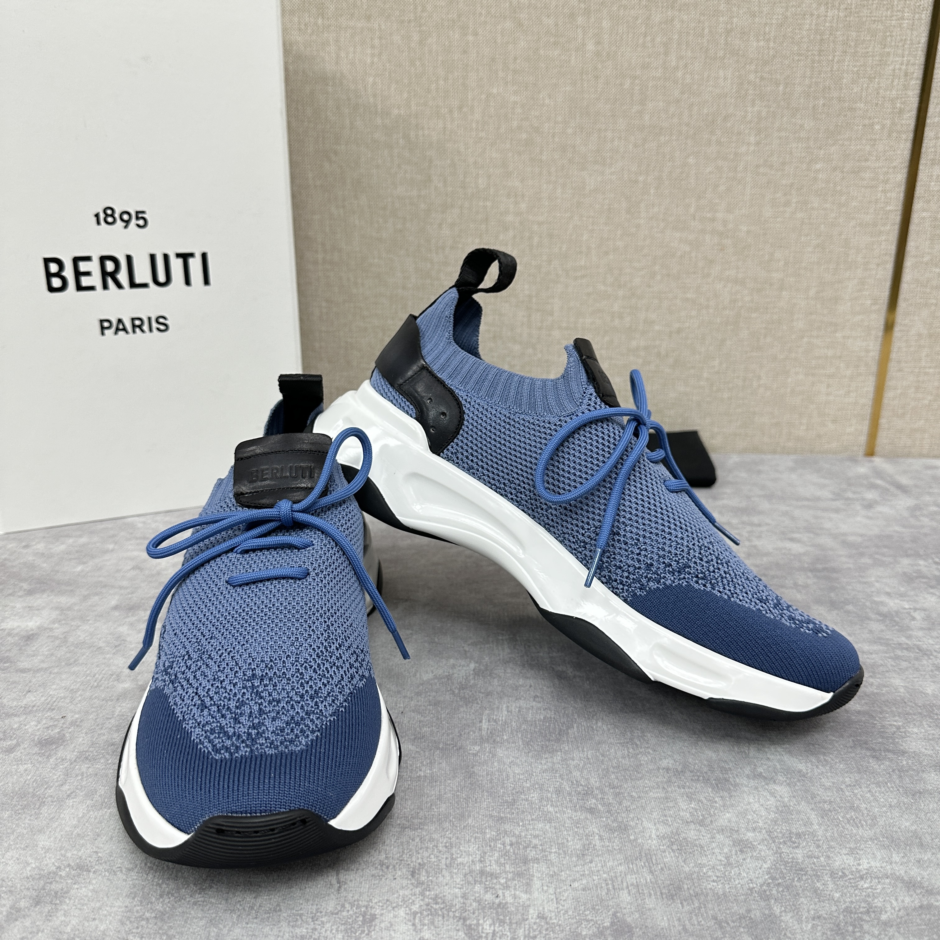 BERLUTI Мужские кроссовки Shadow