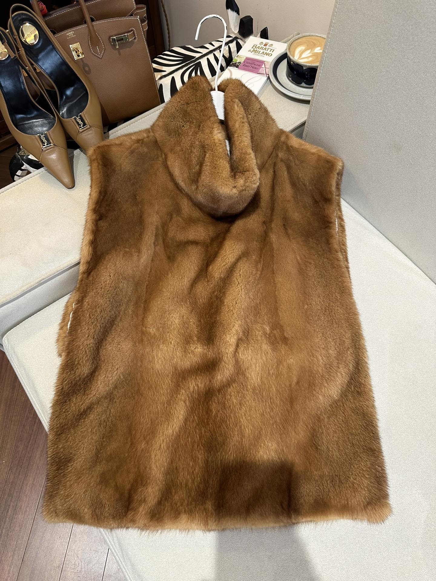 LORO PIANA норковая накидка LORO PIANA норковая накидка