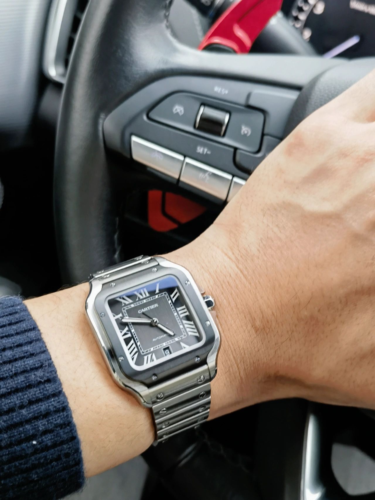 CARTIER Мужские часы Santos WSSA0037 CARTIER Мужские часы Santos WSSA0037