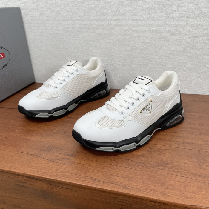 PRADA Мужские кроссовки коровья кожа