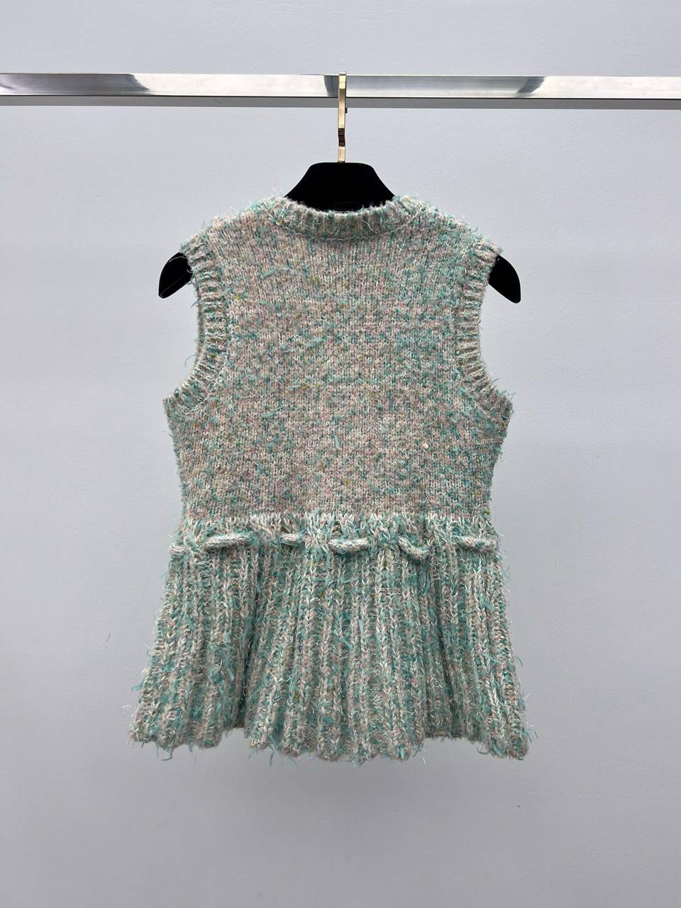 CHANEL Женский жилет с мягким ворсом CHANEL Женский жилет с мягким ворсом