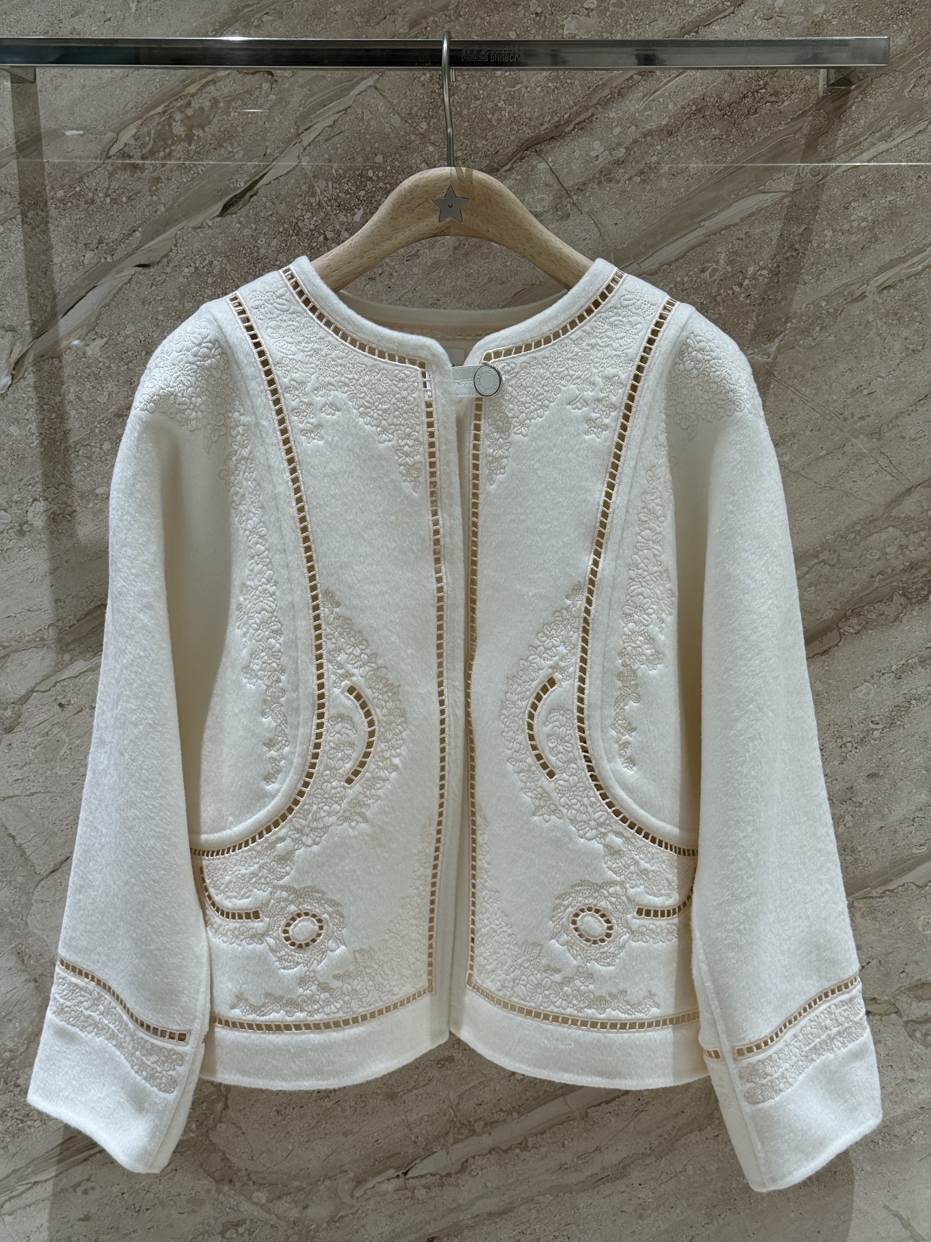 HERMES Женский жакет из кашемира HERMES Женский жакет из кашемира