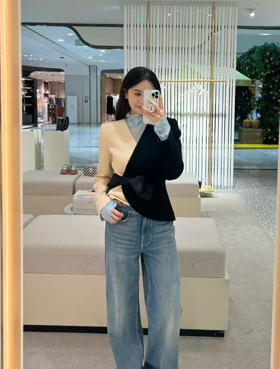 VALENTINO Женский жакет с асимметричным запахом