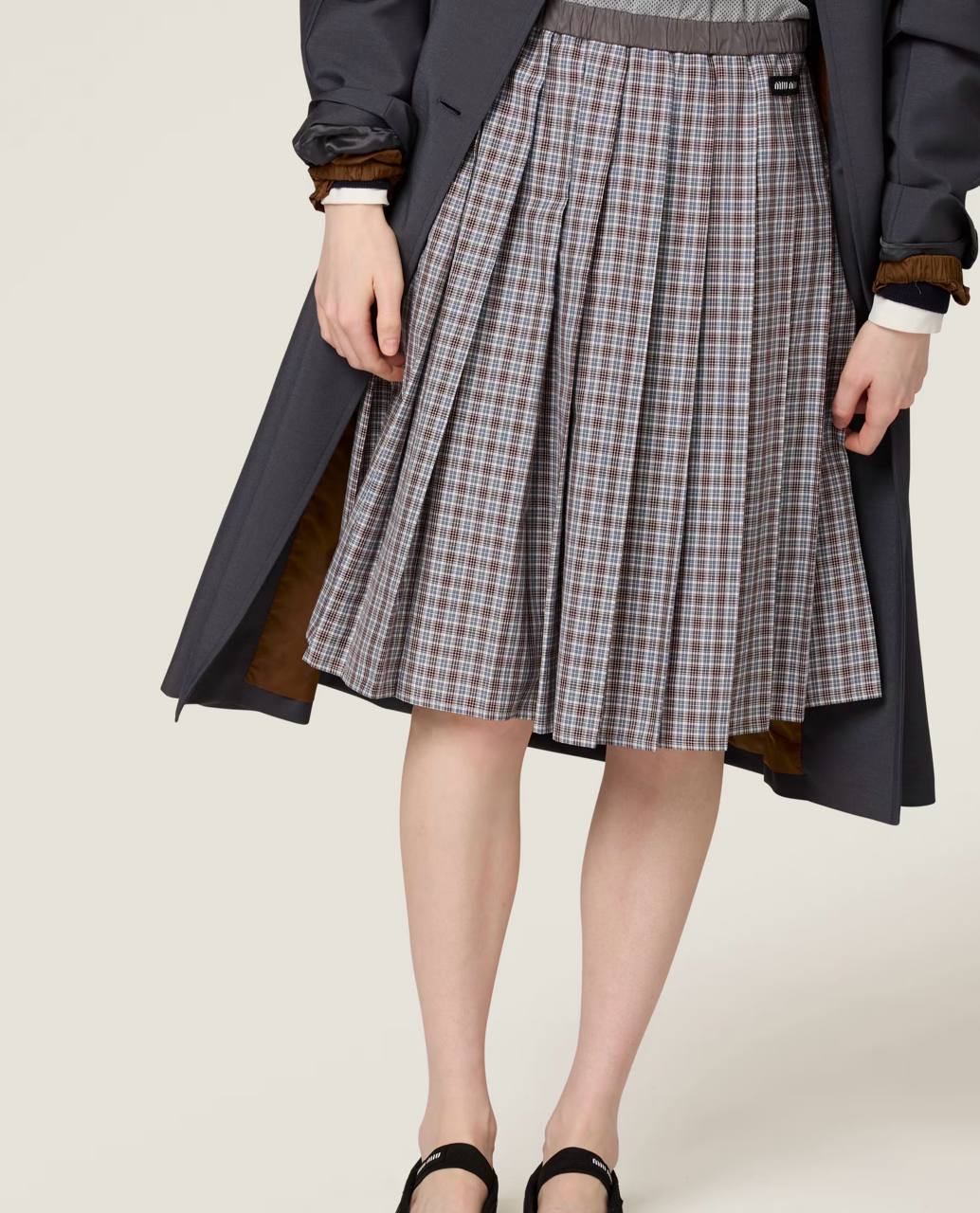 MIU MIU Женская юбка хлопок MIU MIU Женская юбка хлопок