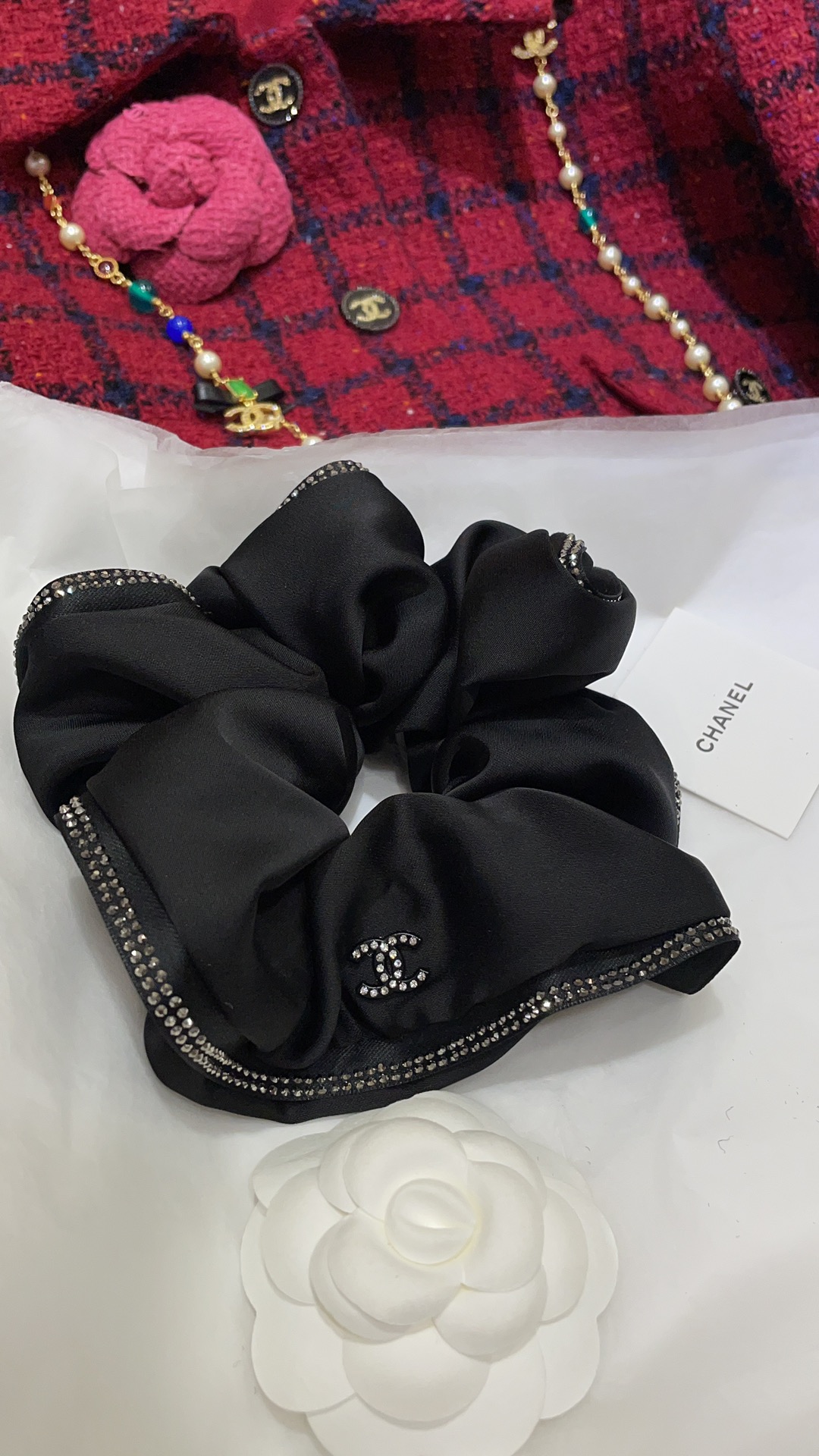 CHANEL Женская кружевная резинка для волос CHANEL Женская кружевная резинка для волос