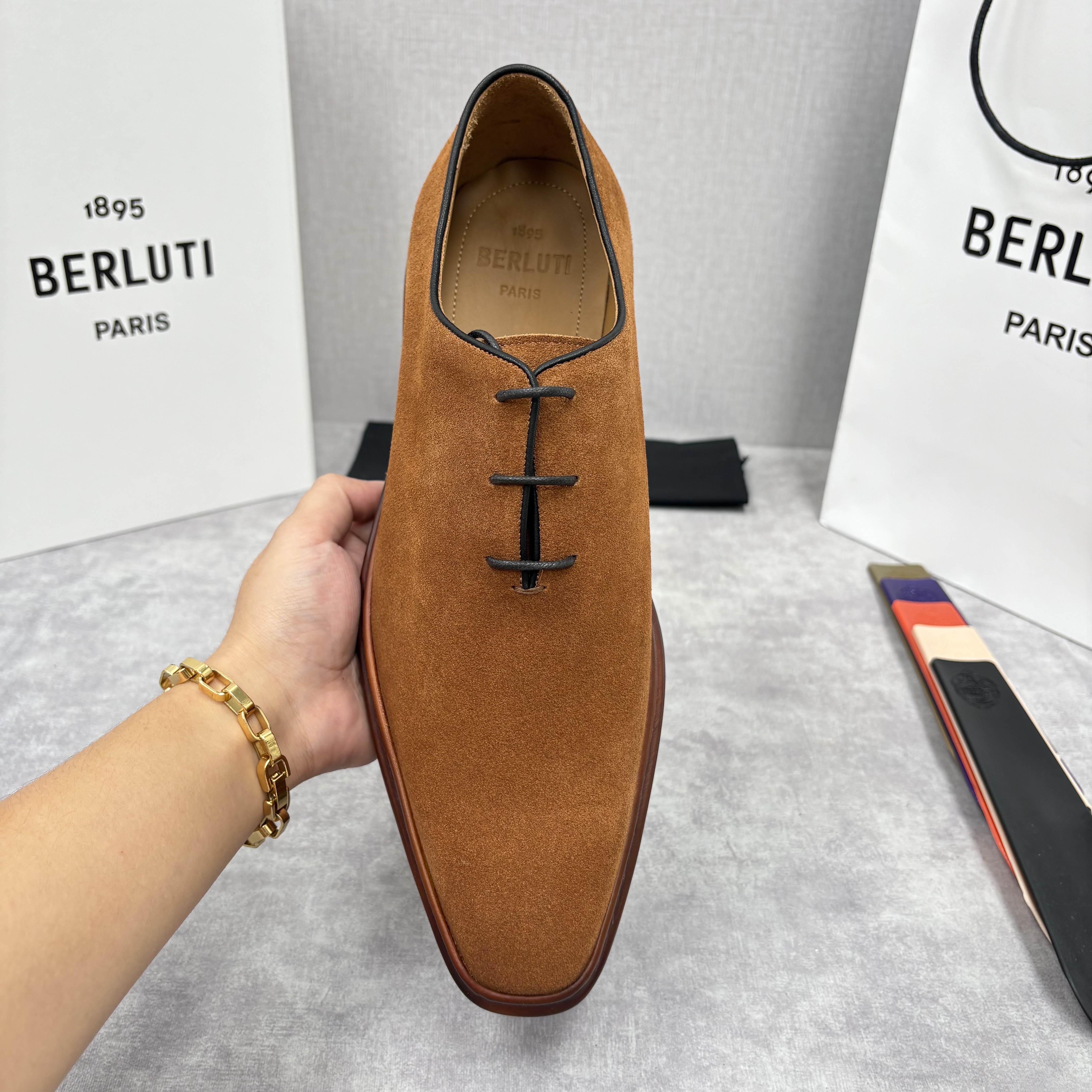 BERLUTI Мужские лоферы Alto замша BERLUTI Мужские лоферы Alto замша