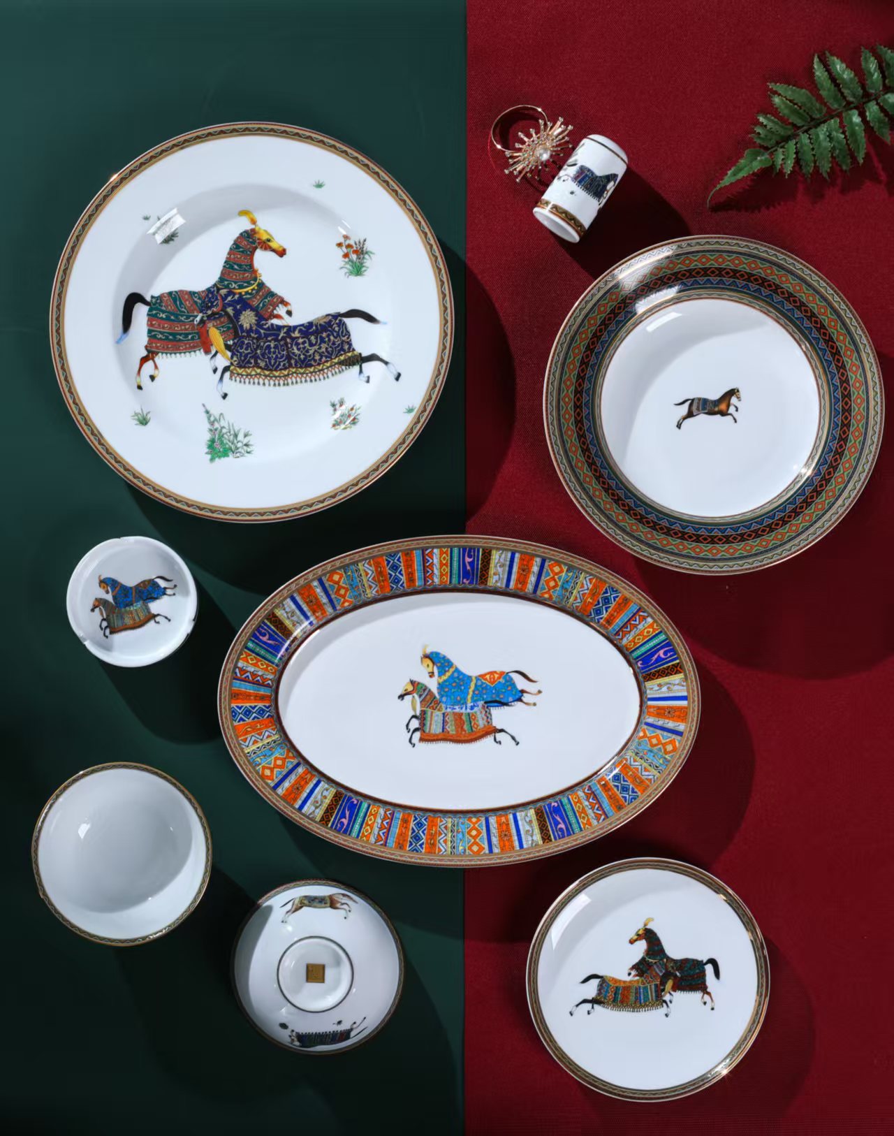 HERMES Набор посуды 58 предметов 10 персон HERMES Набор посуды 58 предметов 10 персон