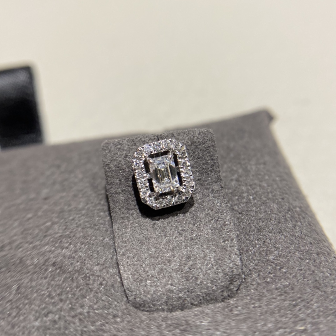 MESSIKA Серьги My Twin 1+2 белое золото и бриллианты MESSIKA Серьги My Twin 1+2 белое золото и бриллианты