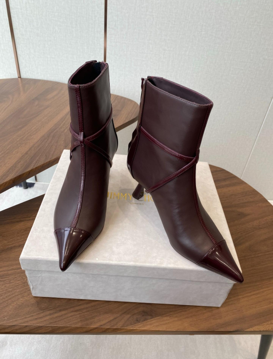 JIMMY CHOO Женские кожаные ботильоны