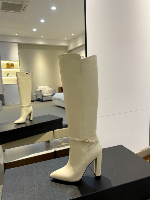 SAINT LAURENT Женские сапоги на каблуке