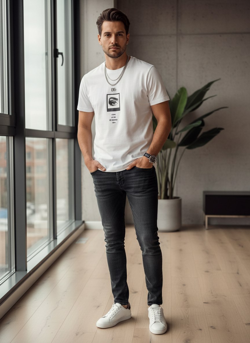 DOLCE & GABBANA Мужская футболка DOLCE & GABBANA Мужская футболка