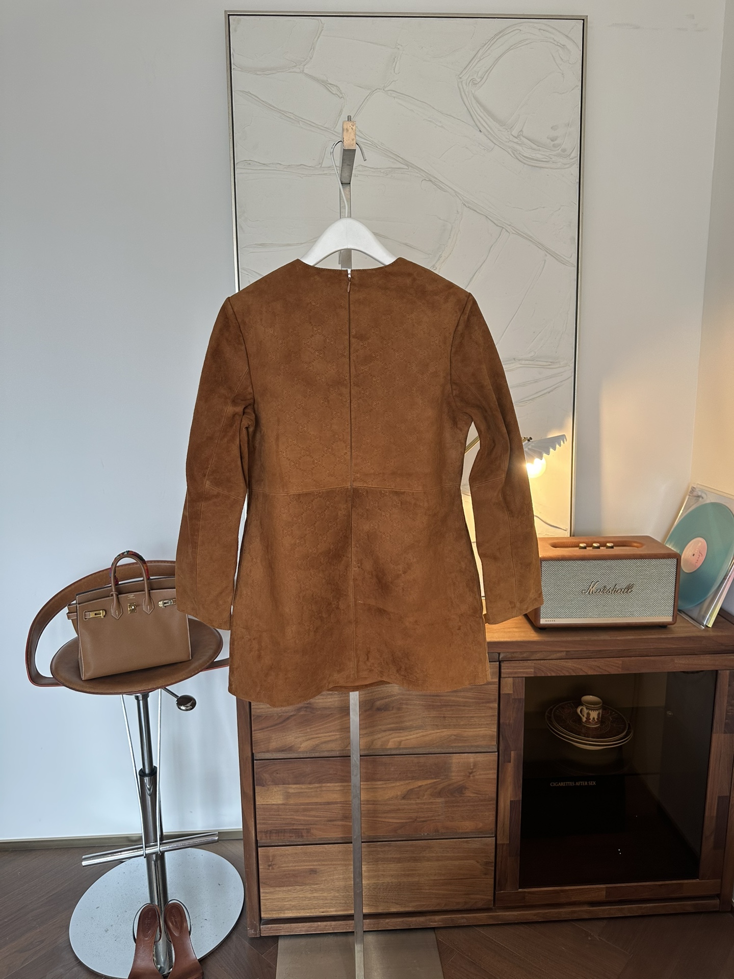 GUCCI Женское платье из замши GUCCI Женское платье из замши