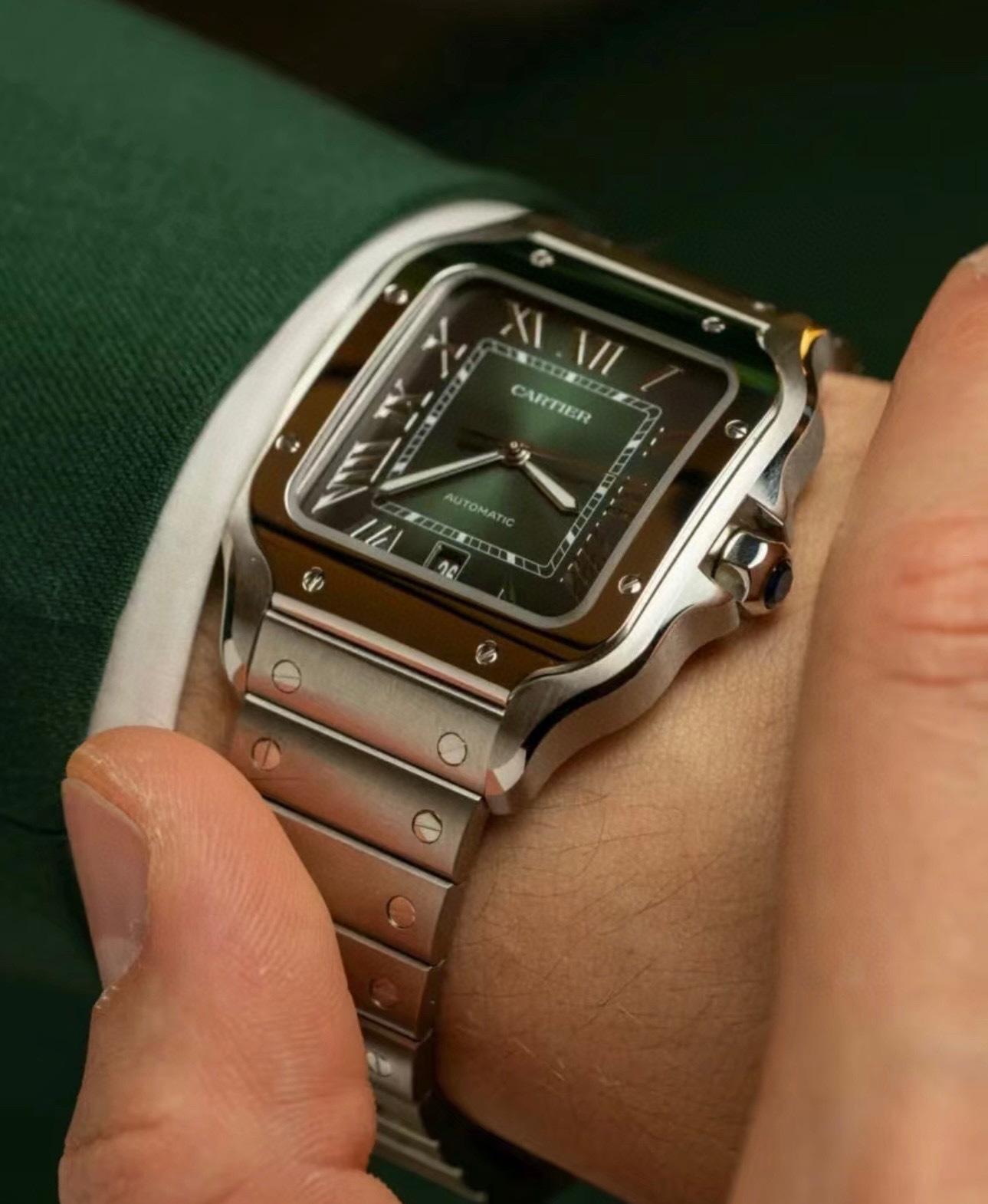 CARTIER Мужские часы Santos WSSA0062 CARTIER Мужские часы Santos WSSA0062