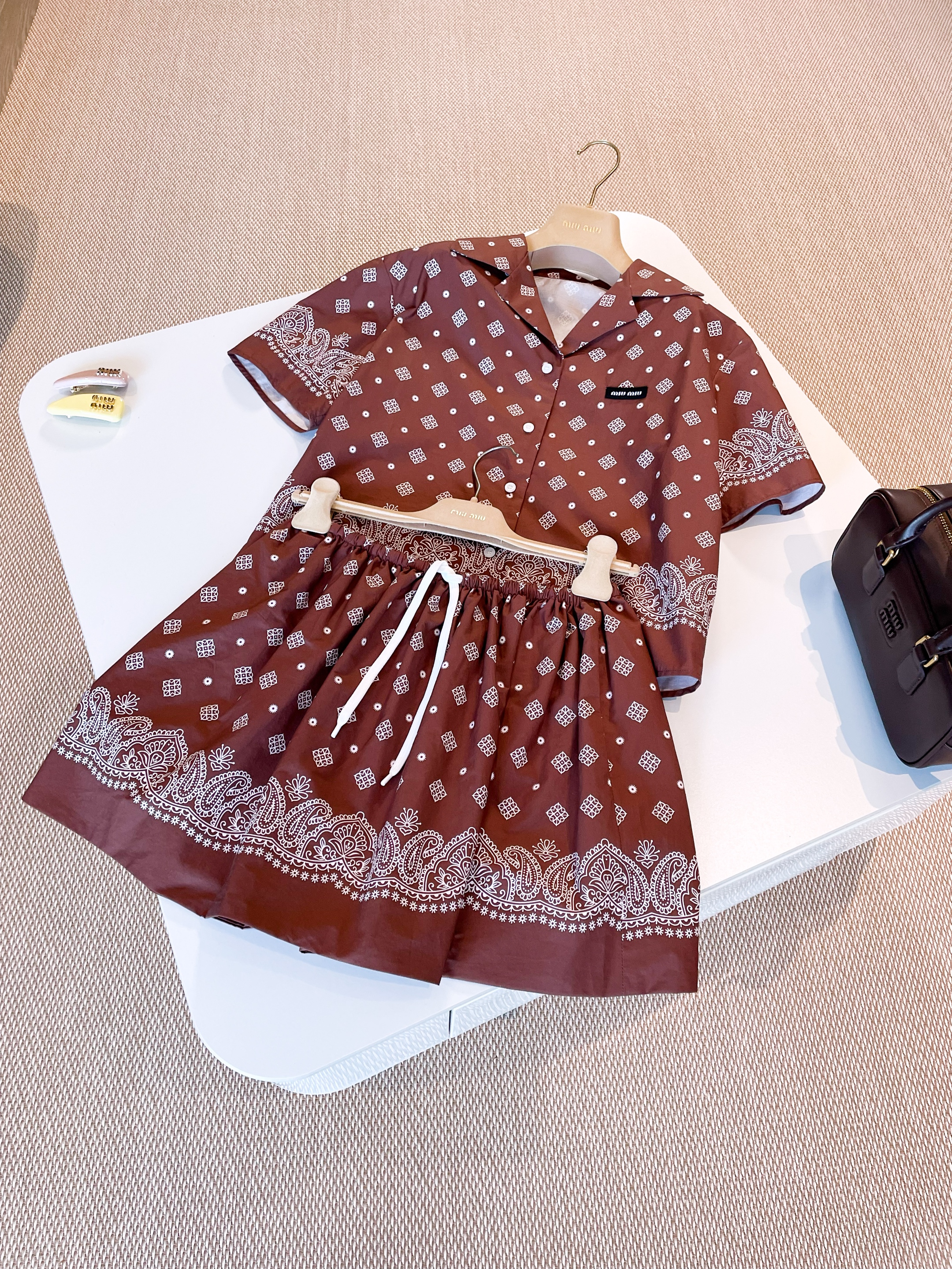 MIU MIU Женская рубашка хлопок MIU MIU Женская рубашка хлопок