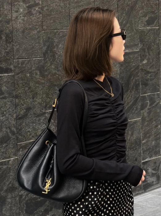 SAINT LAURENT Женская Сумка Paris VII Small Hobo