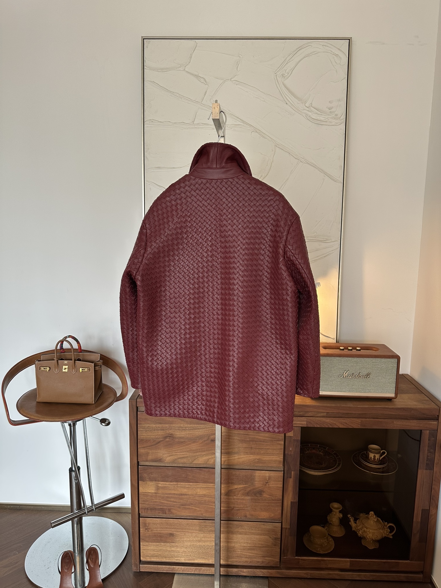 BOTTEGA VENETA Женская кожаная рубашка BOTTEGA VENETA Женская кожаная рубашка