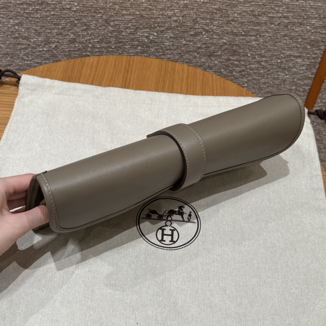 HERMES Женская сумка Jige Elan 29 см 18/Etoupe Swift HERMES Женская сумка Jige Elan 29 см 18/Etoupe Swift