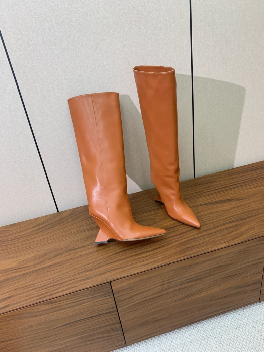 ATTICO Женские высокие сапоги на каблуке