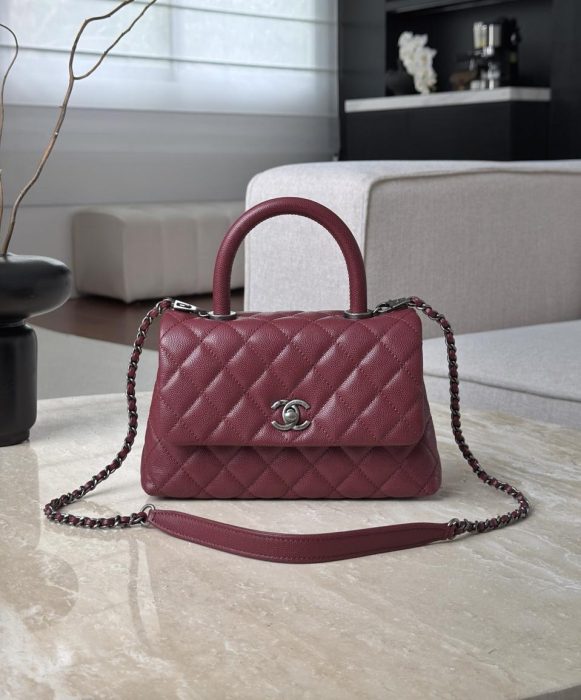 CHANEL Женская сумка Coco Handle с витой ручкой