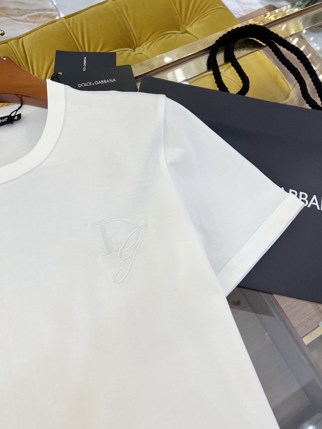 DOLCE & GABBANA Мужская футболка хлопок DOLCE & GABBANA Мужская футболка хлопок