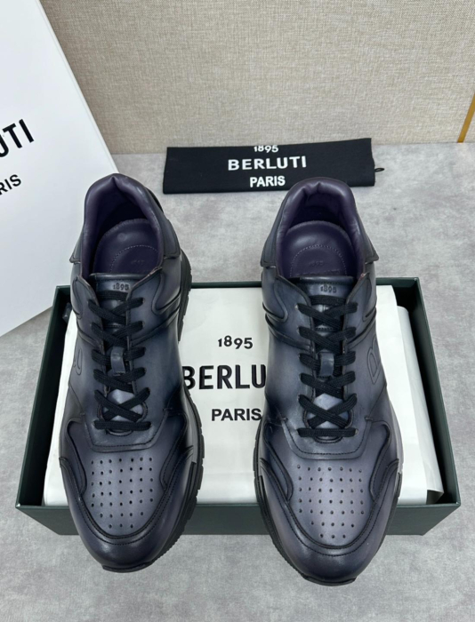 BERLUTI Мужские кроссовки Fast Track