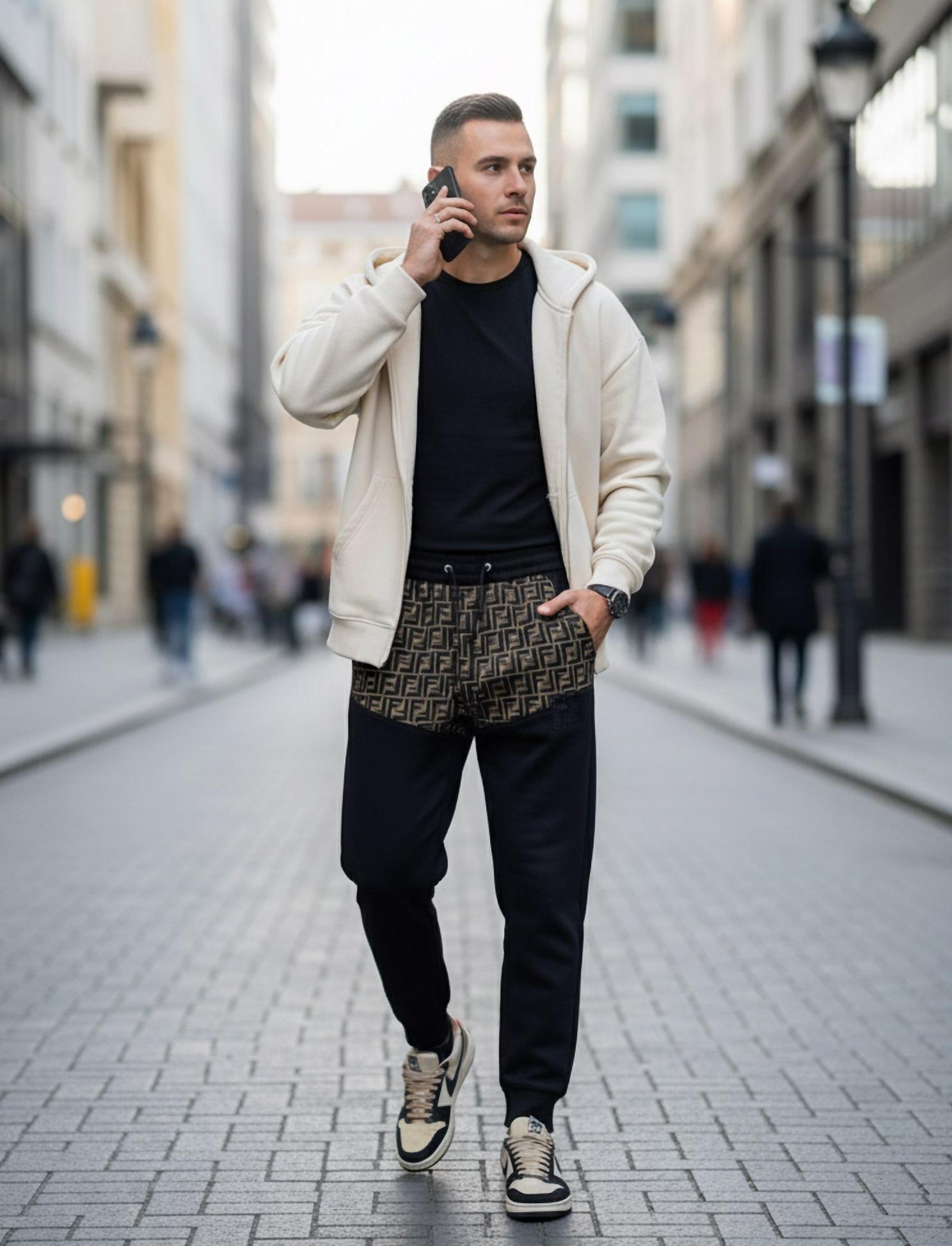 FENDI Мужские брюки FENDI Мужские брюки