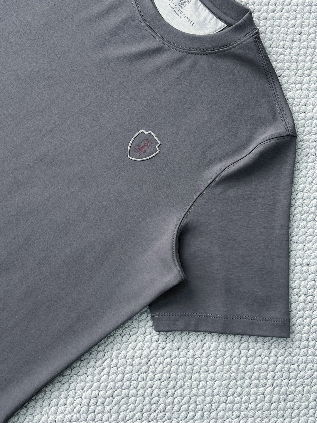 BRUNELLO CUCINELLI Мужская футболка с логотипом 