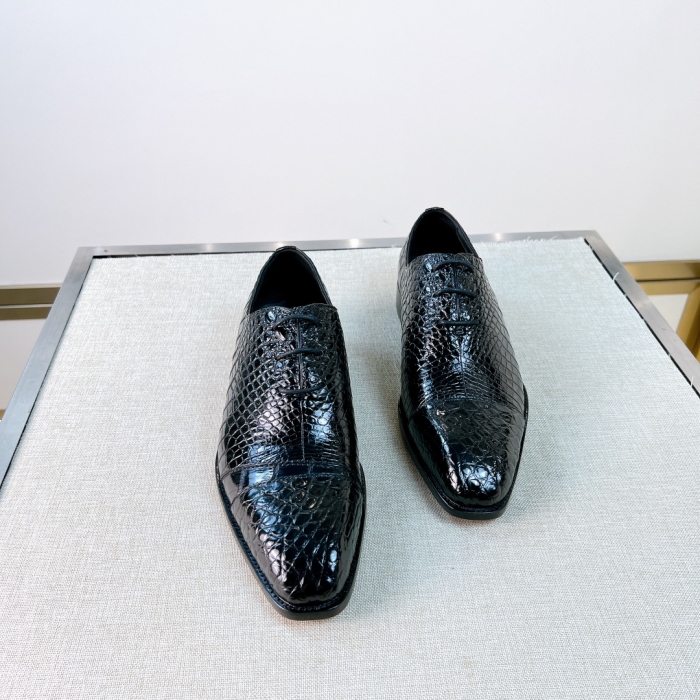 BERLUTI Мужские туфли из крокодиловой кожи