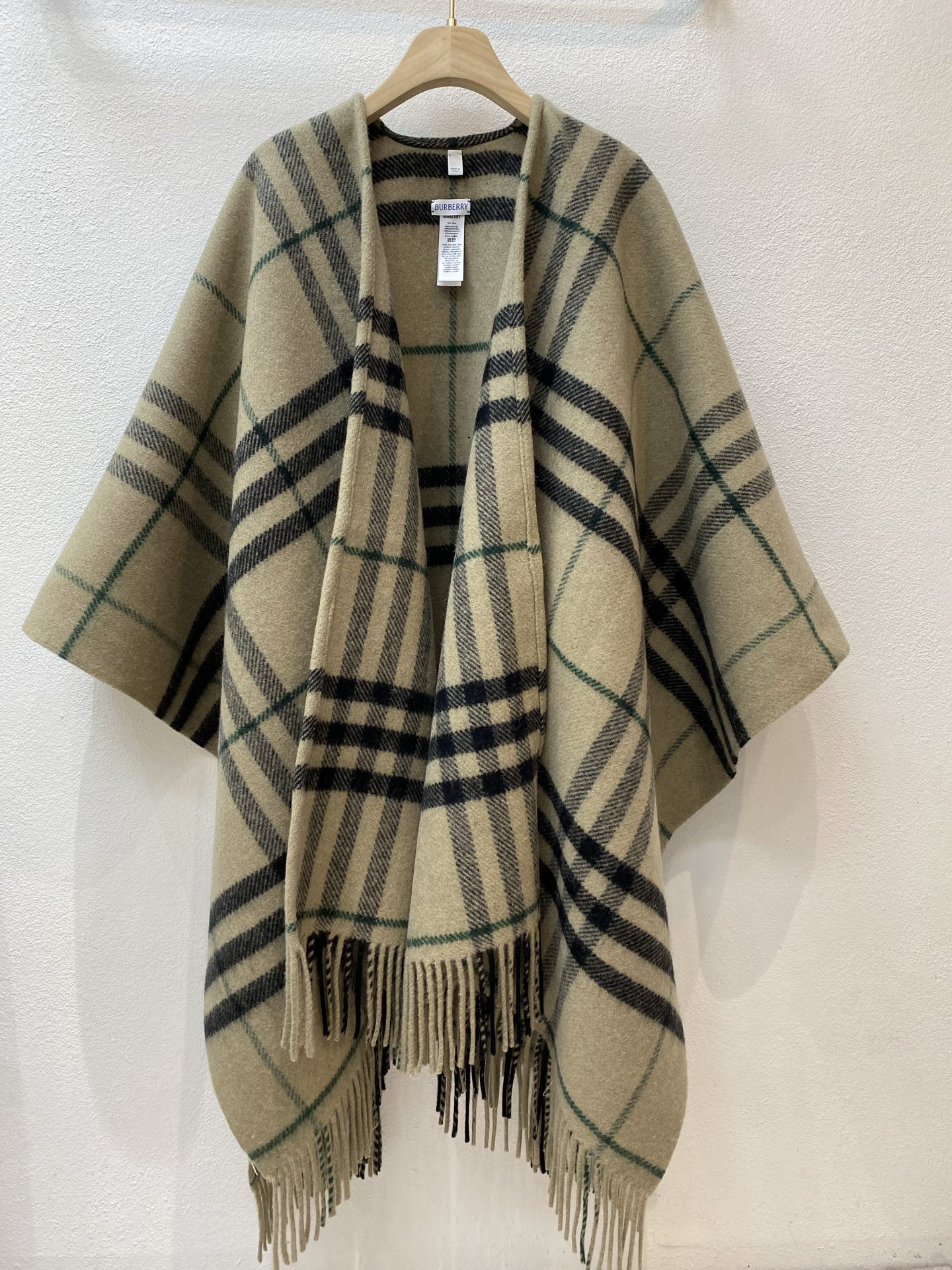 BURBERRY Женское пончо из кашемира BURBERRY Женское пончо из кашемира