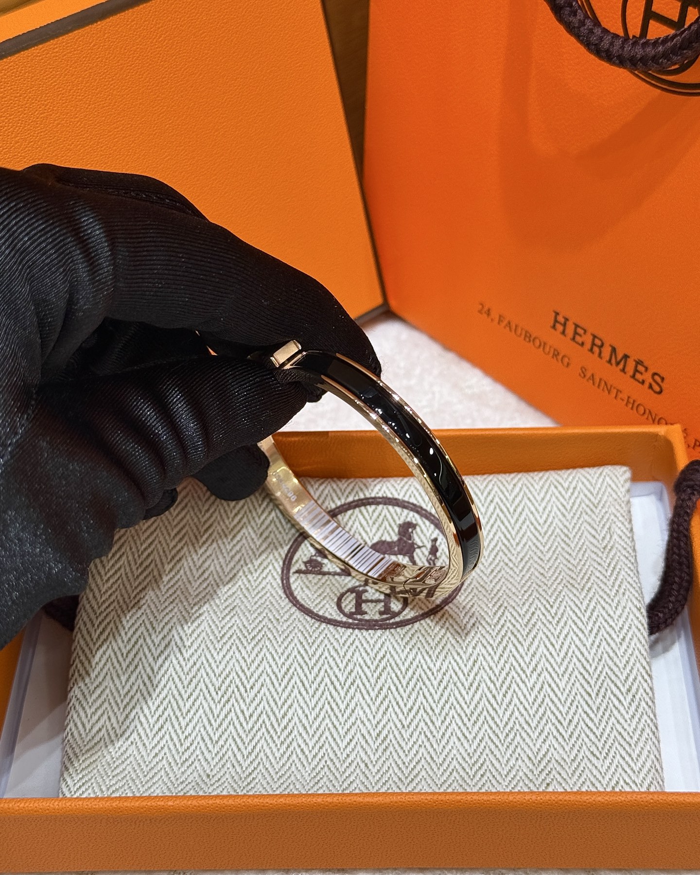 HERMES Браслет Clic H