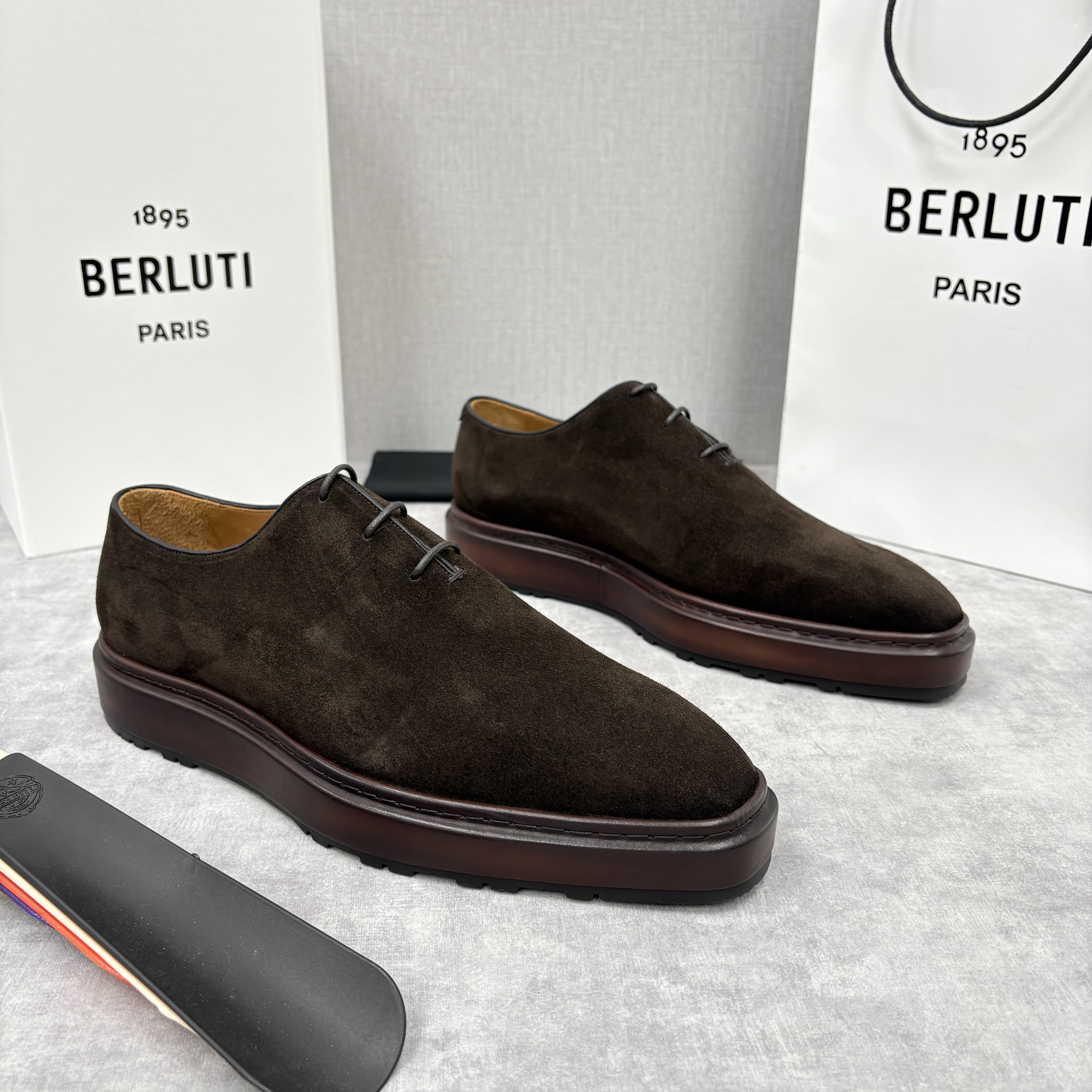 BERLUTI Мужские лоферы Alto замша