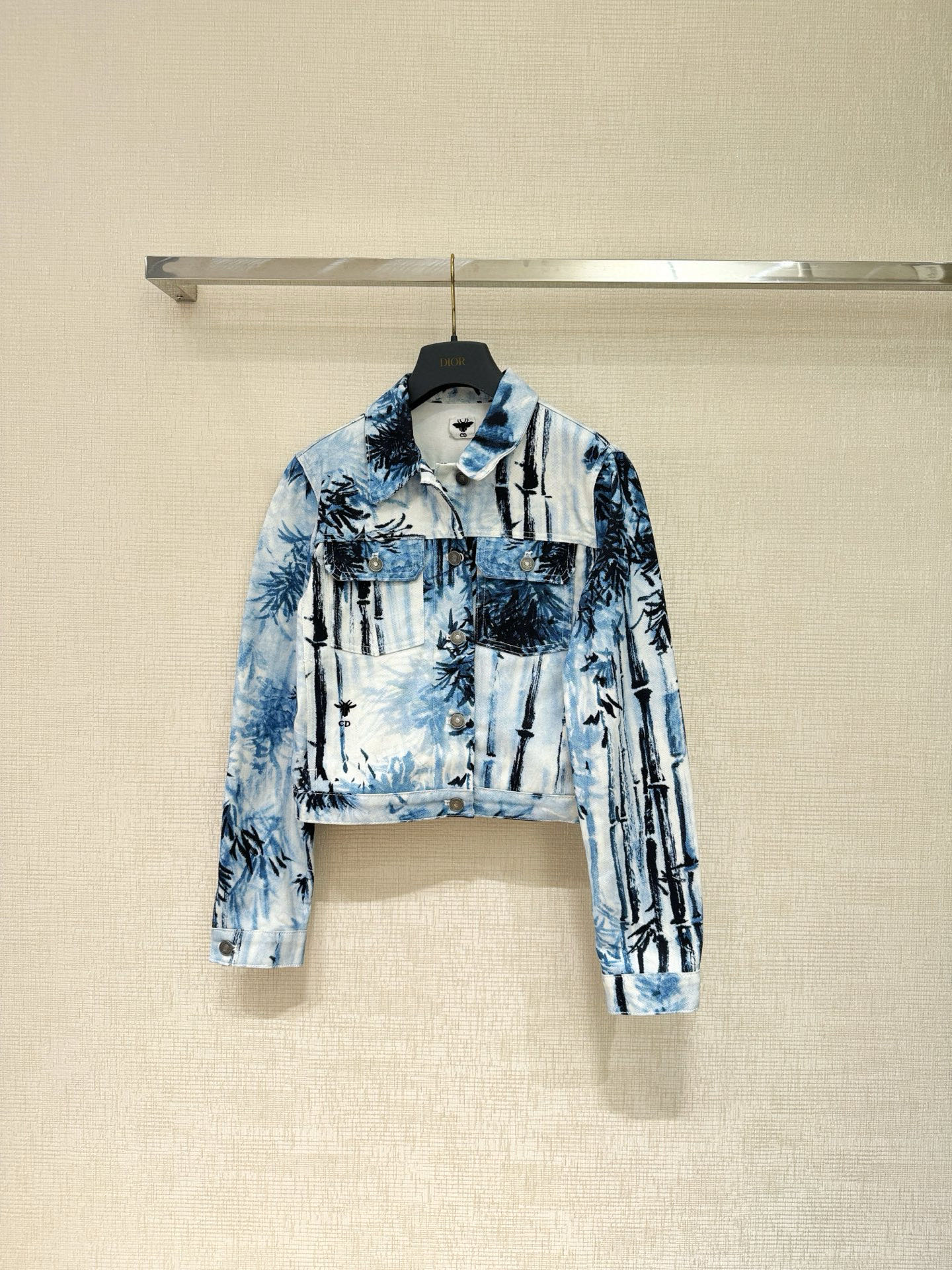 CHRISTIAN DIOR Женская куртка из хлопка CHRISTIAN DIOR Женская куртка из хлопка