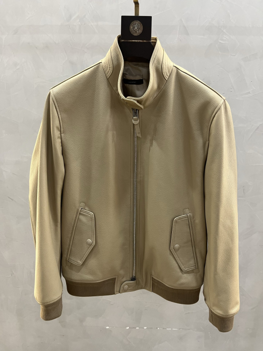 TOM FORD Мужская кожаная куртка