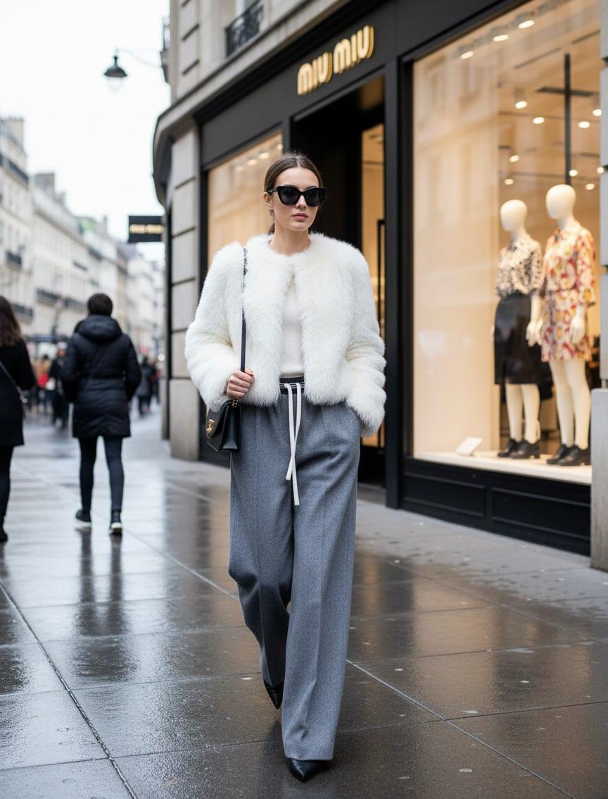 MIU MIU Женские брюки из шерсти MIU MIU Женские брюки из шерсти