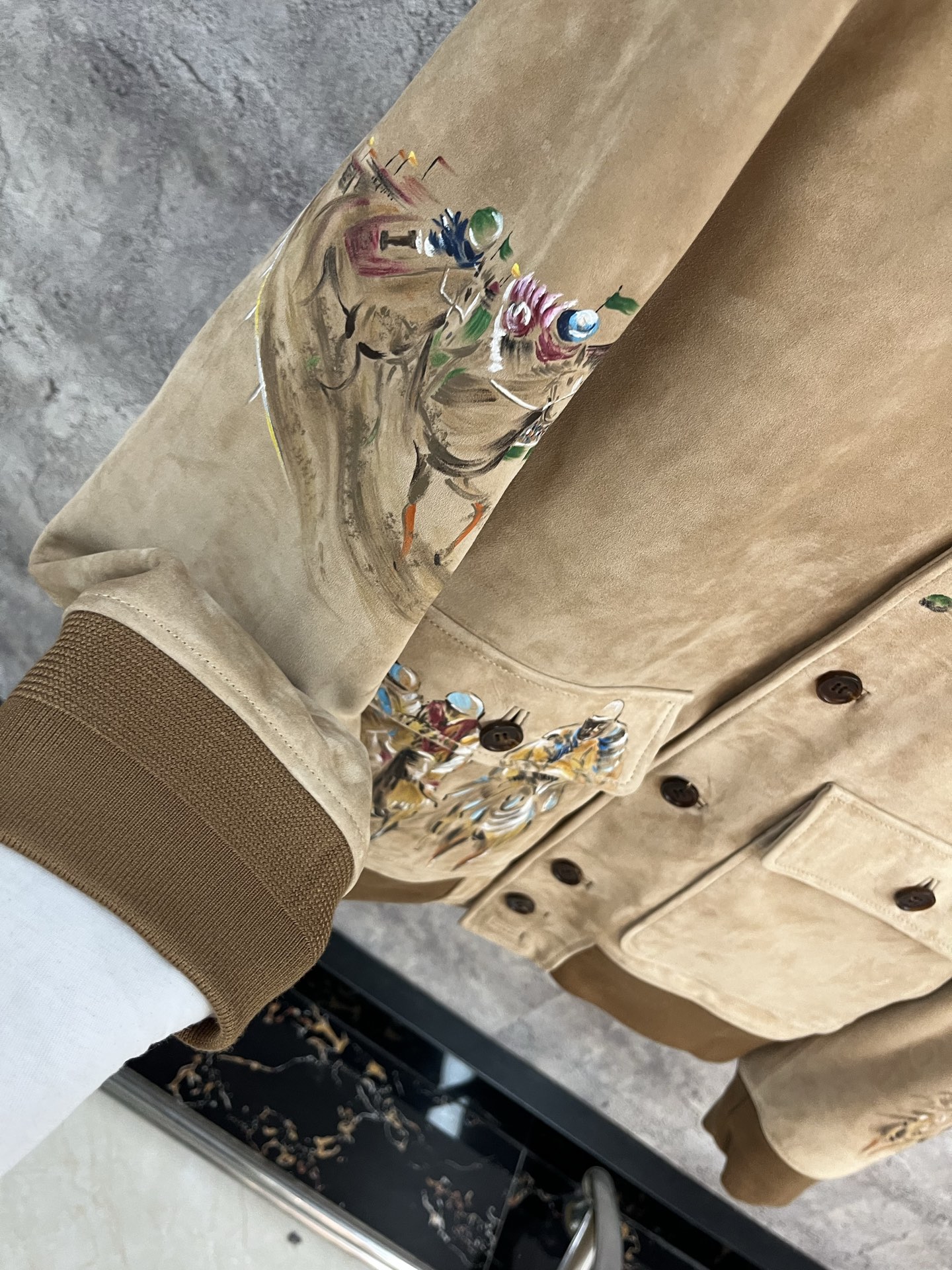 RALPH LAUREN Мужская куртка из замши RALPH LAUREN Мужская куртка из замши