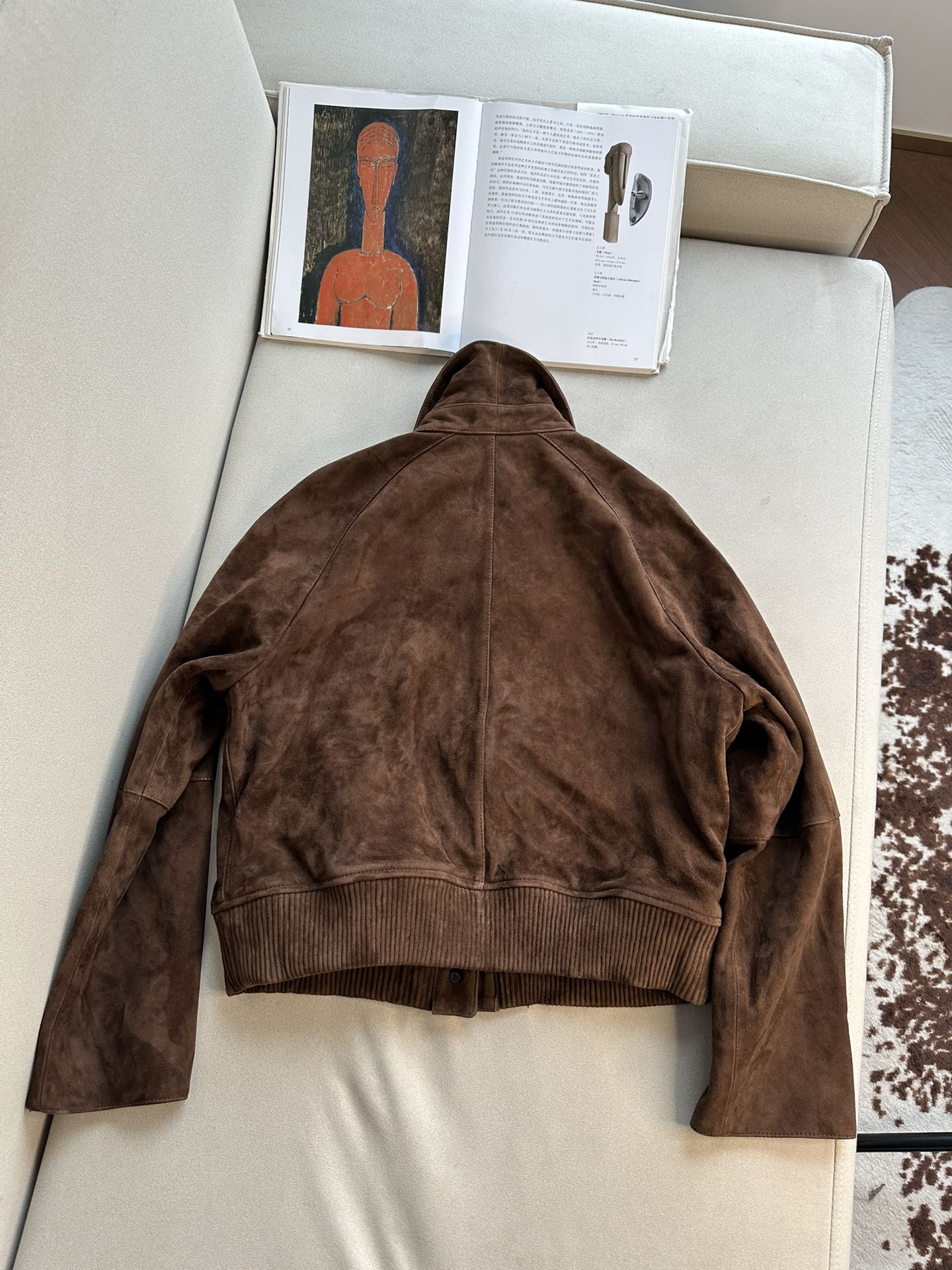 HERMES Женская куртка из замши HERMES Женская куртка из замши