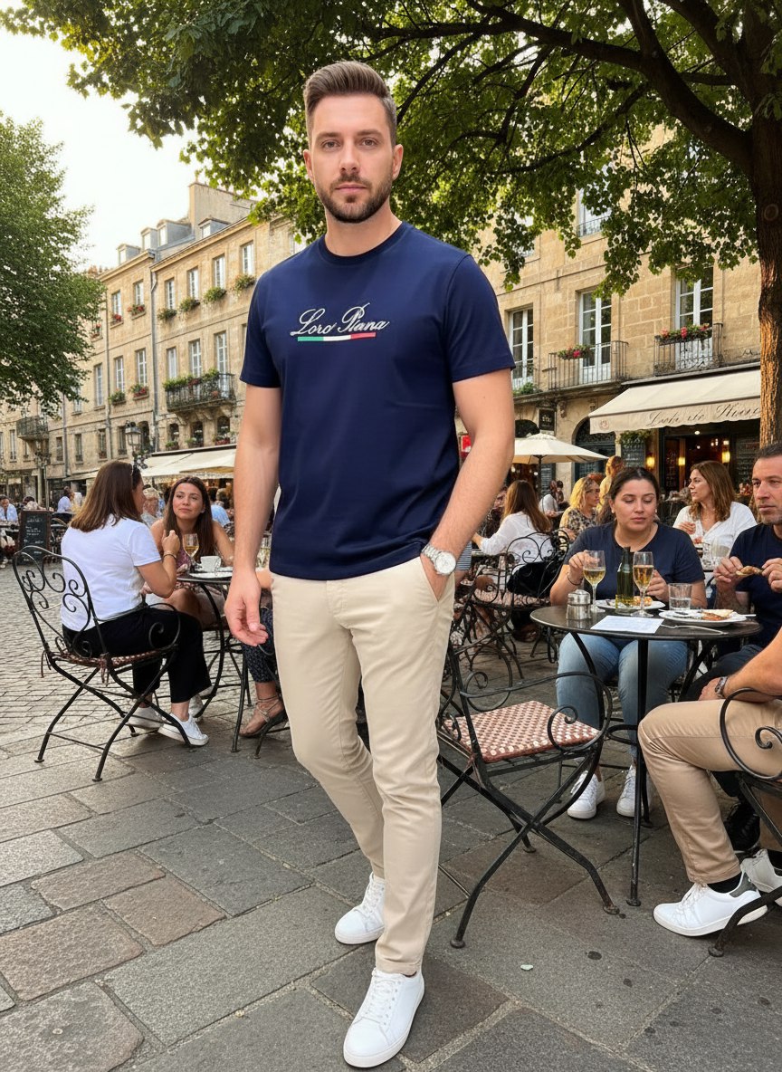 LORO PIANA Мужская футболка LORO PIANA Мужская футболка