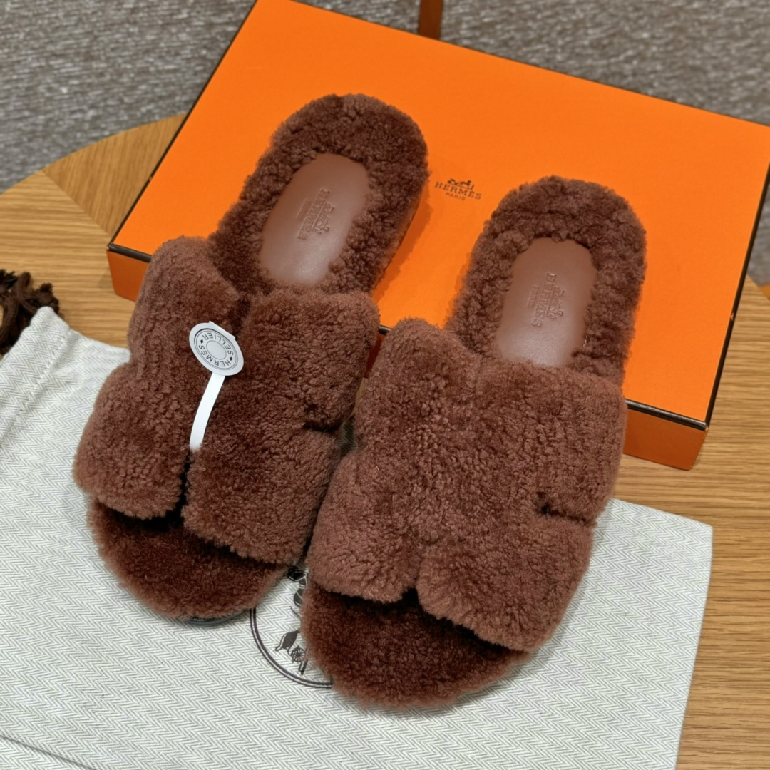 HERMES Мужские сандалии Izmir из шерсти