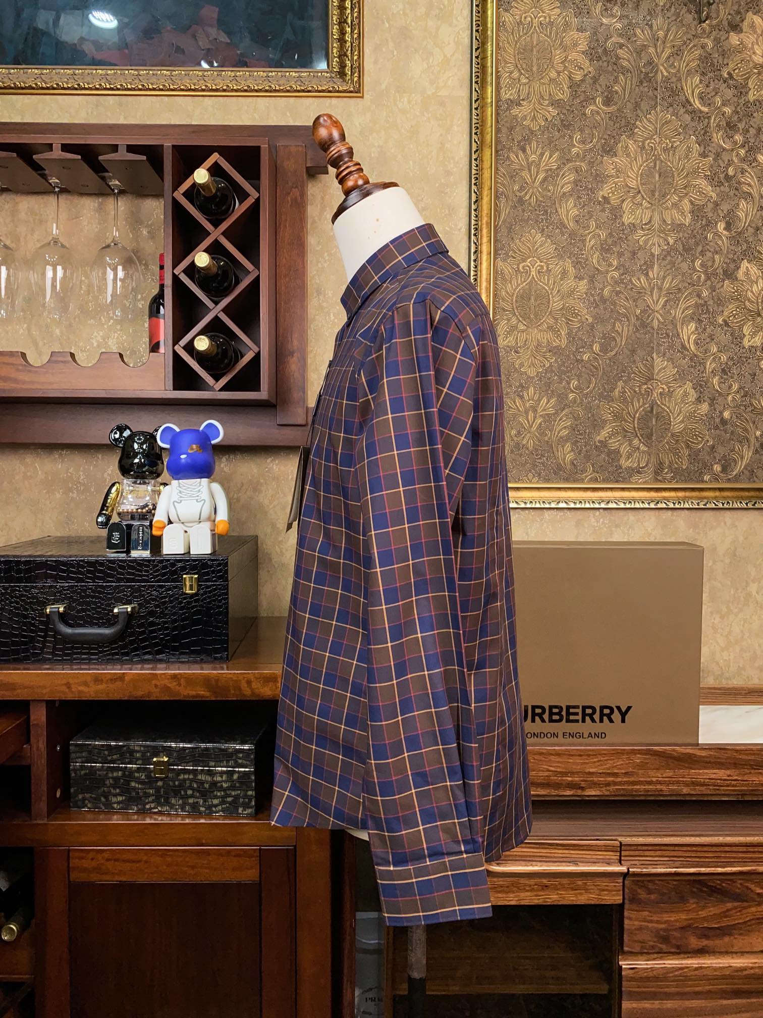 BURBERRY Мужская рубашка в клетку BURBERRY Мужская рубашка в клетку