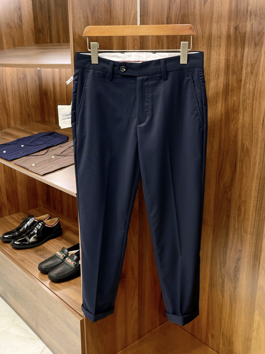 BRUNELLO CUCINELLI Мужские брюки из шерсти