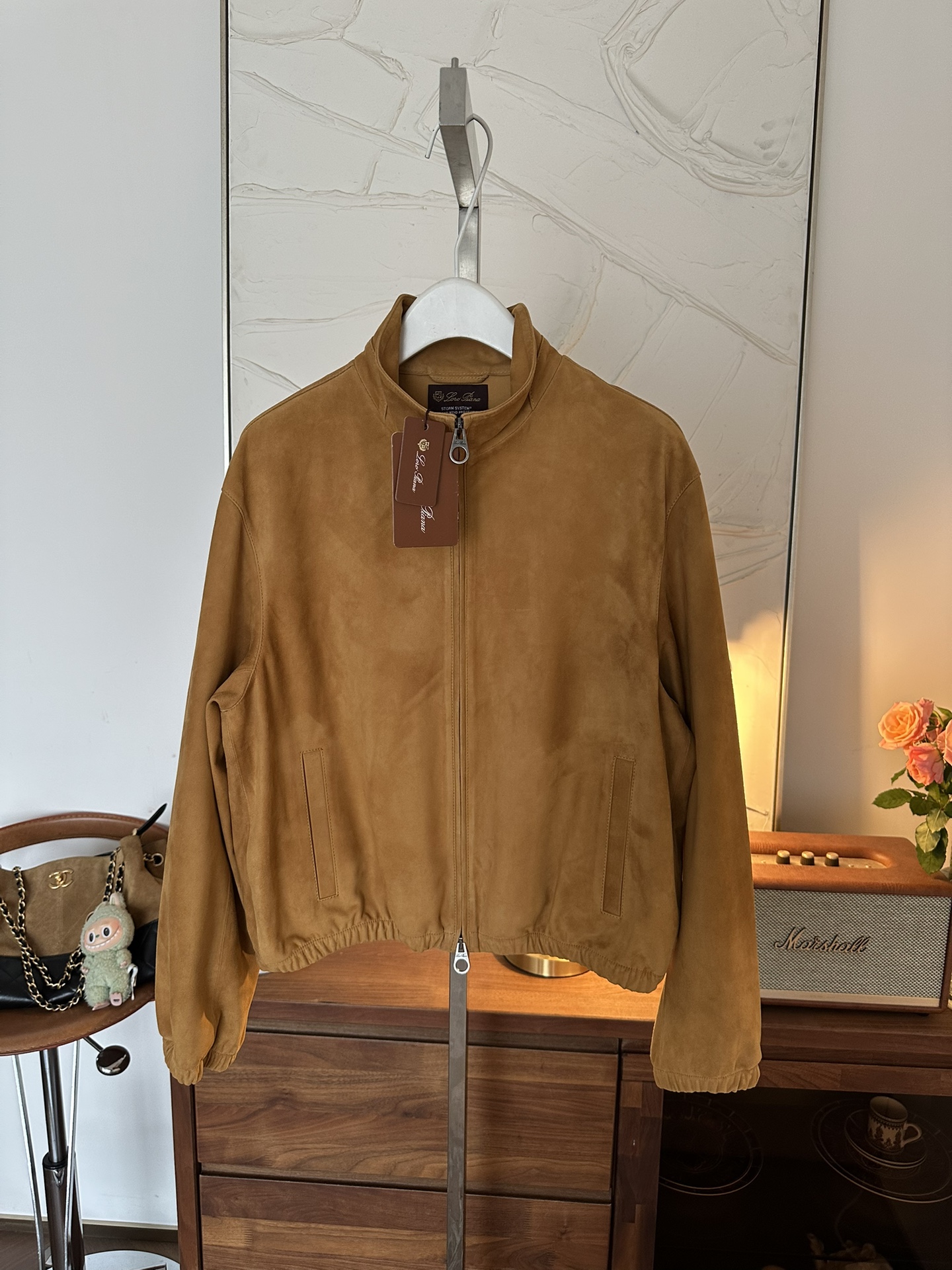 LORO PIANA Женская куртка из замши