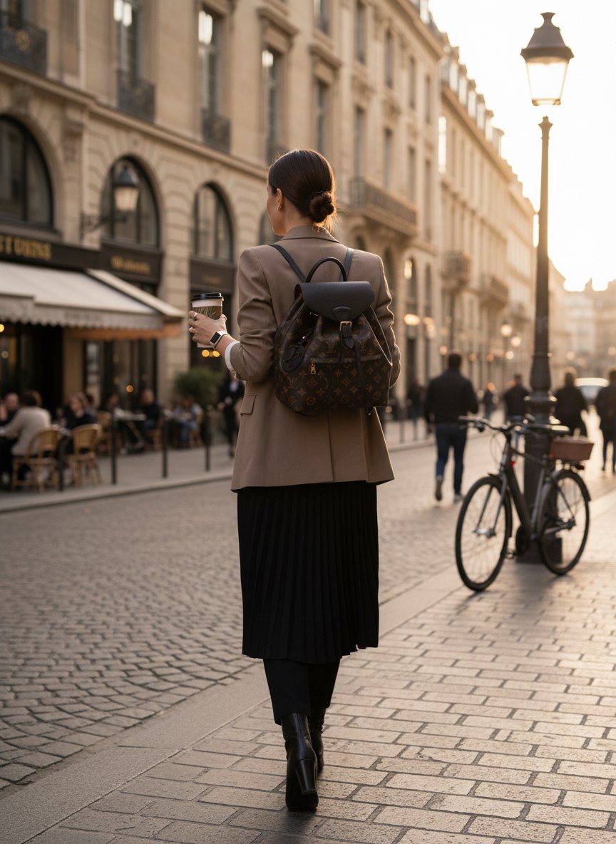 LOUIS VUITTON Женский рюкзак Montsouris LOUIS VUITTON Женский рюкзак Montsouris