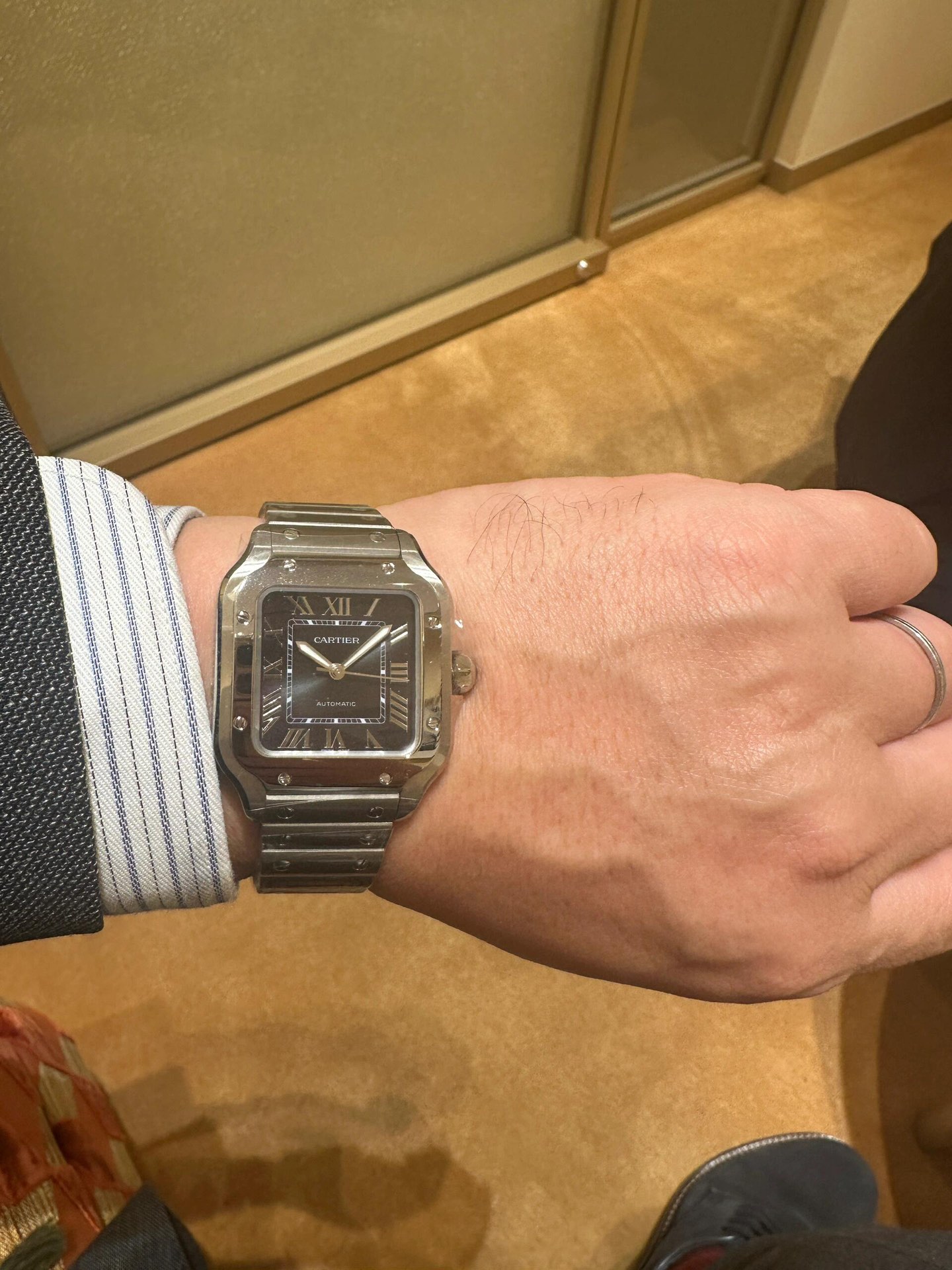 CARTIER Мужские часы Santos WSSA0063 35 мм CARTIER Мужские часы Santos WSSA0063 35 мм