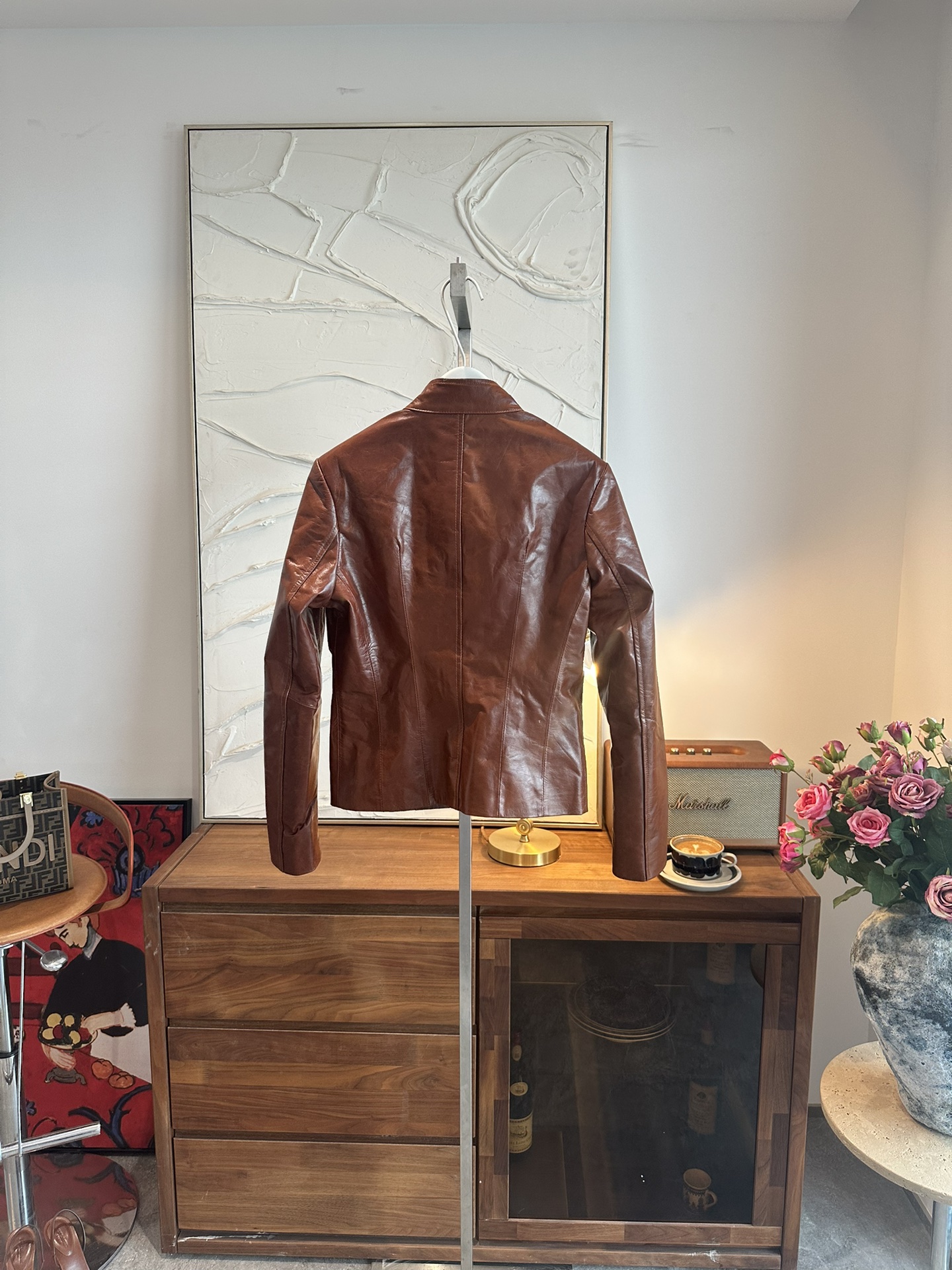 TOM FORD Женская куртка из коровьей кожи TOM FORD Женская куртка из коровьей кожи