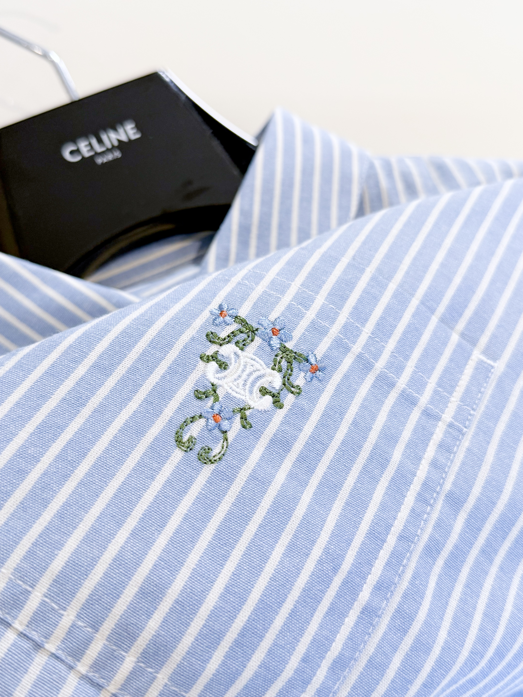 CELINE Женская рубашка из хлопка CELINE Женская рубашка из хлопка