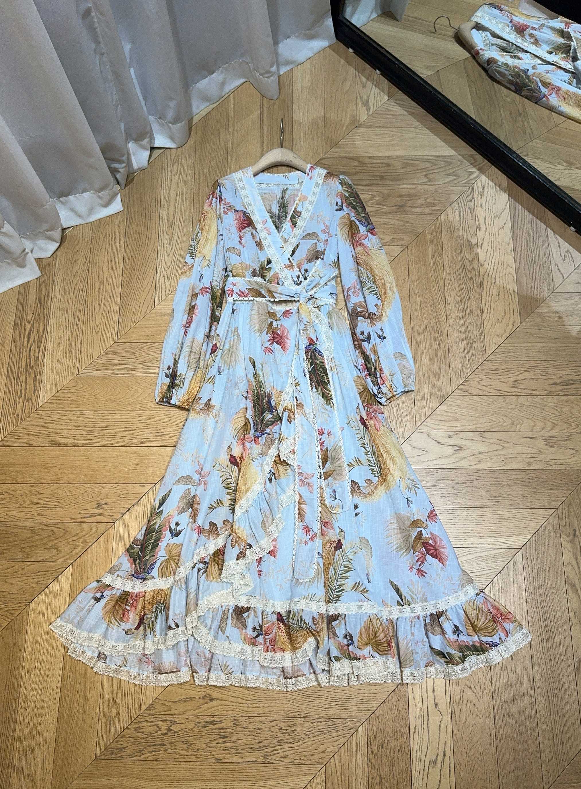 ZIMMERMANN Женское платье хлопок ZIMMERMANN Женское платье хлопок