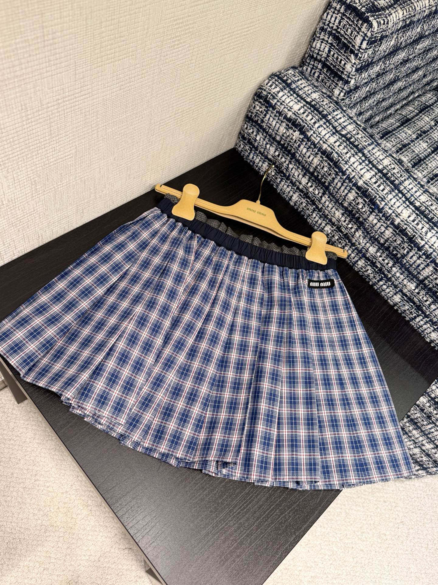 MIU MIU Женская юбка хлопок MIU MIU Женская юбка хлопок