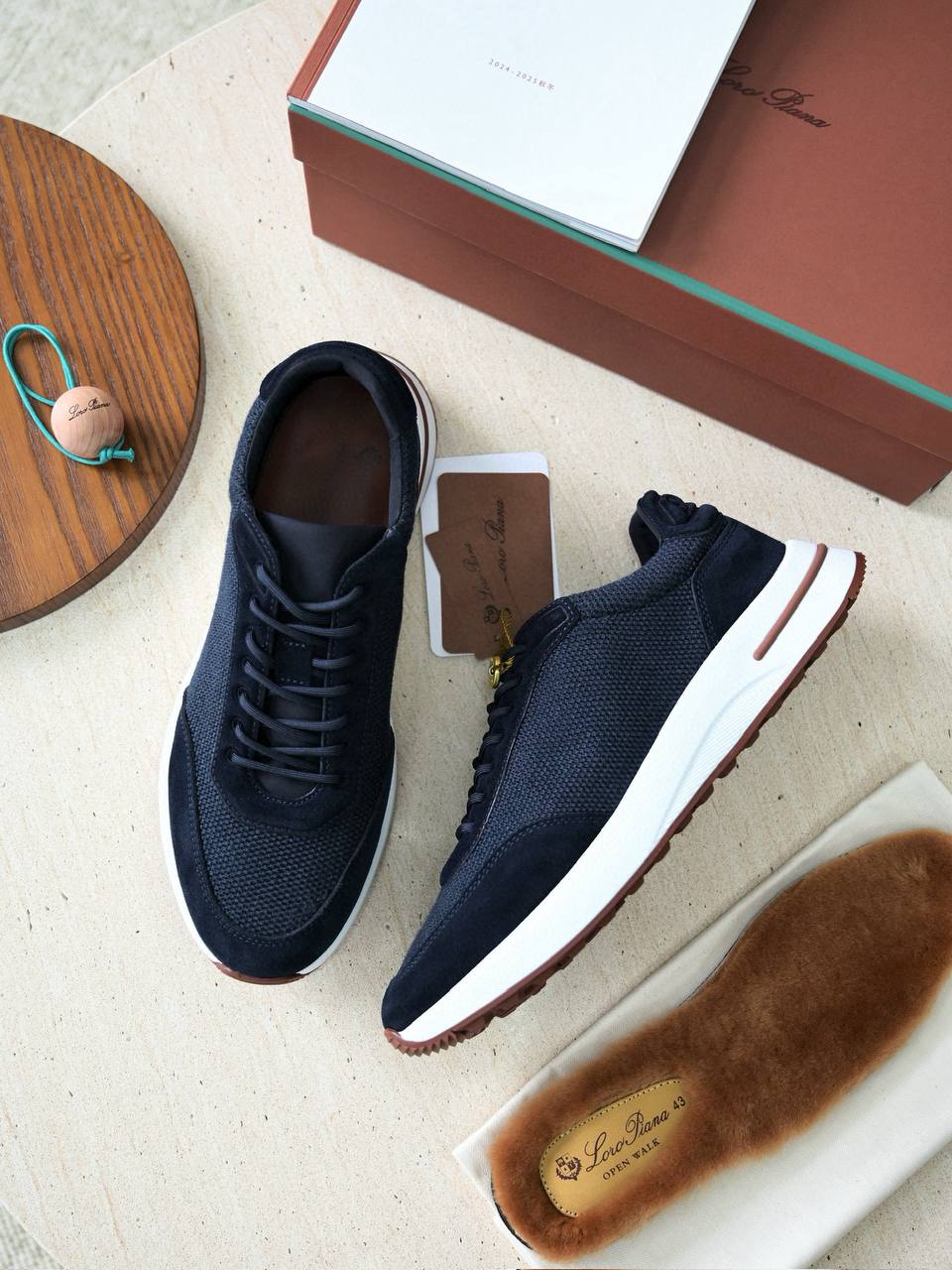 LORO PIANA Мужские кроссовки 