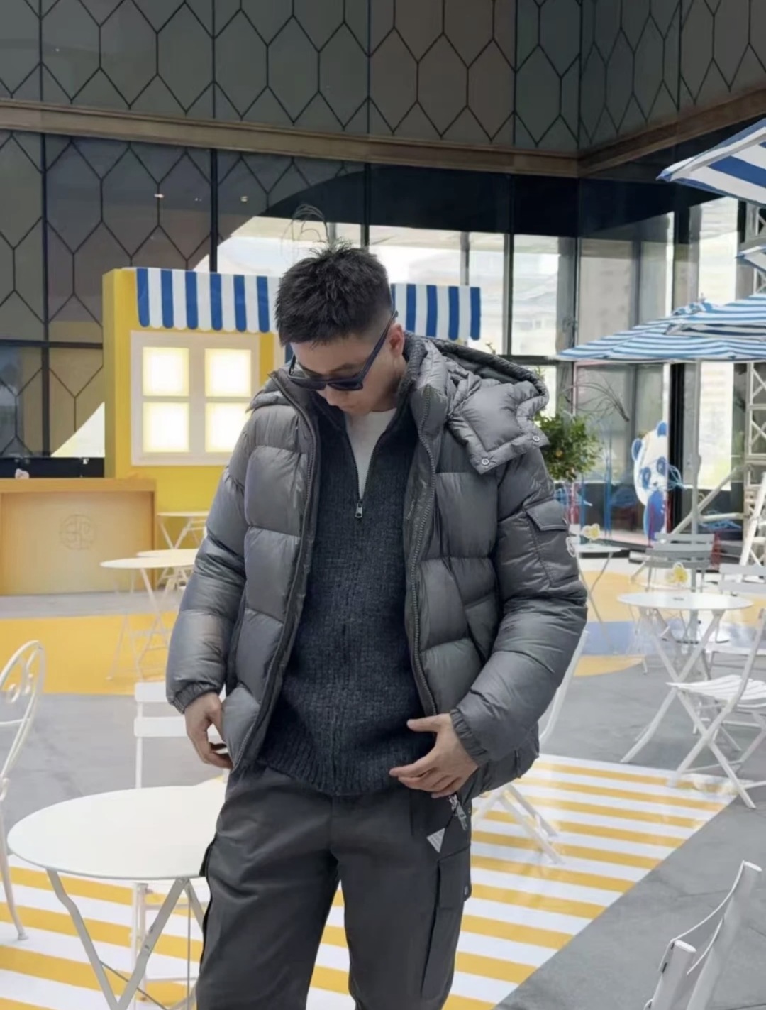 MONCLER Мужской пуховик Couyere MONCLER Мужской пуховик Couyere