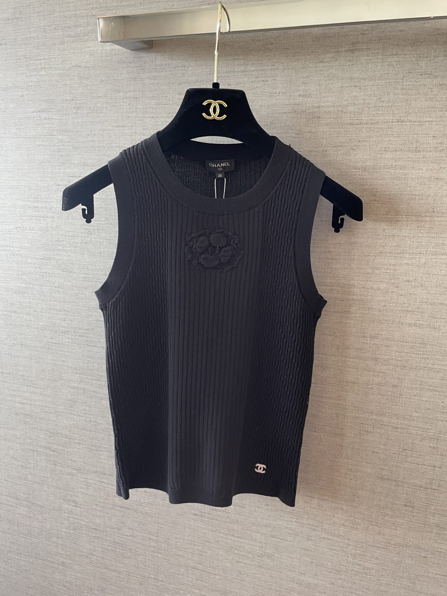 CHANEL Женская майка из хлопка